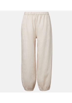 Velvet Camber linen balloon pants
