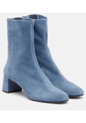 Aquazzura Saint Honore suede ankle boots