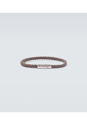 Tom Ford Braided leather bracelet