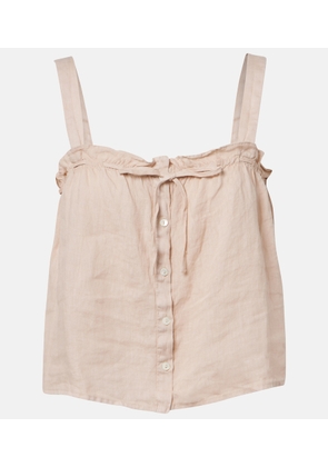 Velvet Izzie linen top