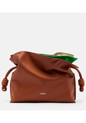 Loewe Flamenco Medium layered leather clutch