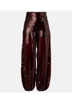Adriana Degreas Sequined balloon pants