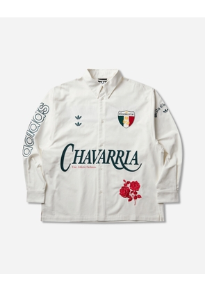 Men s Willy Chavarria Button Up Shirt Off White
