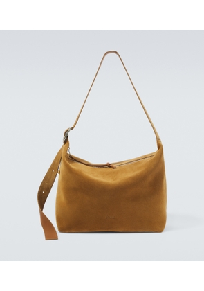Loewe Loop Large suede shoulder bag
