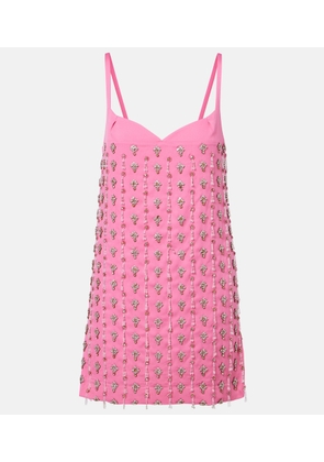 La Fuori Night Siren embellished minidress