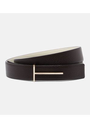 Tom Ford Slim T leather belt
