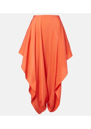 Alaia Peek cady midi skirt