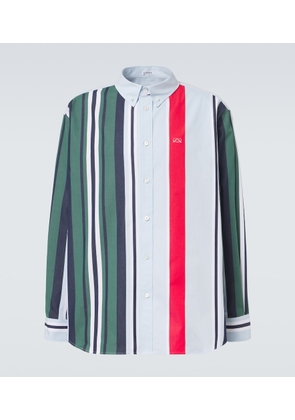 Loewe Double L striped cotton twill shirt