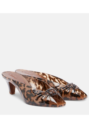 Chloe Chloe Jelly TPU mules