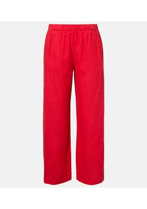 Velvet Lola linen wide-leg pants