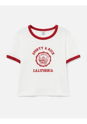 California Emblem Soft Ringer Tee