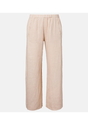 Velvet Lola linen wide-leg pants