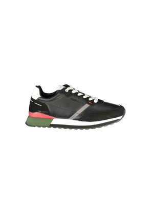 Gas Blue Polyurethane Men Sneaker - EU42/US9