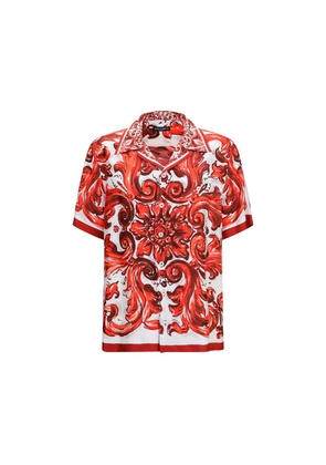 Dolce & Gabbana Multicolor Silk Pattern Shirt - 39