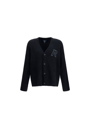 Represent Black Alpaca Vicugna Pacos Cardigan - L