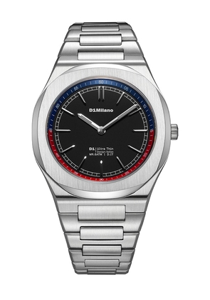D1 Milano Ultra Thin 1970 39mm Watch in Metallic Silver.