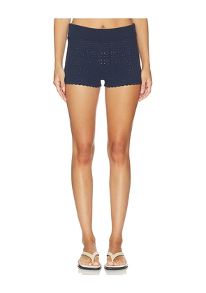 Ciao Lucia Joella Short in Navy. Size XXS. Also in XS, S, M, L, XL.