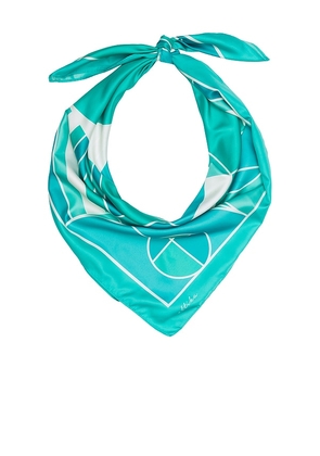 Ettika Modern Mosaic Scarf in Blue.