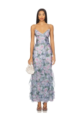 For Love & Lemons Elea Maxi Dress in Purple. Size S. Also in XS.