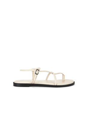 Free People Corsica Strappy Sandal in Ivory. Size 6. Also in 8.