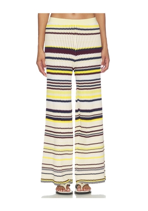 SIMKHAI Farrah Pant in Yellow. Size XS. Also in S, M.