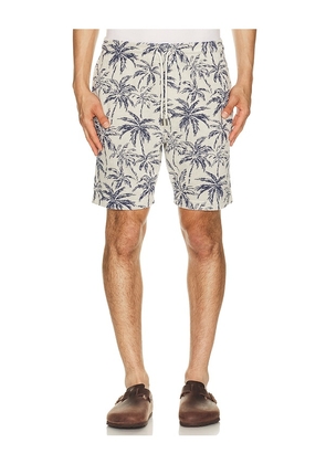 Faherty Cabana Towel Terry Sweatshort in Multi. Size S. Also in M, L, XL/1X.