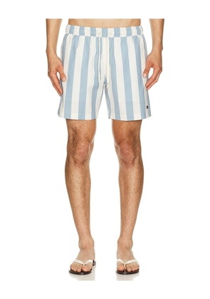 Faherty All Day 6 Swimtrunk in Multi. Size S. Also in M, L, XL/1X.