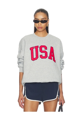 Hype and Vice Usa Offside Crewneck in Grey. Size XS. Also in S, M.