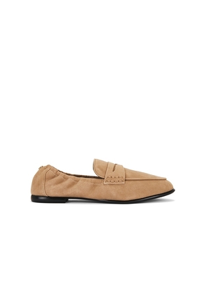 SIMKHAI Danna Suede Loafer in Tan. Size 36. Also in 37, 38, 39, 41.