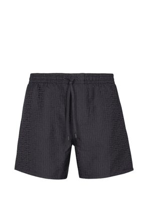 Balmain PB Labyrinthe monogram swim shorts - Black