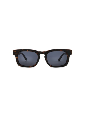 Le Specs Iceberg Sunglasses in Brown.