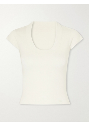 SIR. - Mikkel Ribbed Wool T-shirt - Neutrals - 00,0,1,2,3