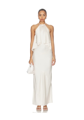 Tularosa X Emma Rose Lou Gown in Cream. Size XS. Also in XXS, S, M, L, XL.