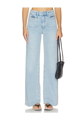 PAIGE Anessa Welt Stitch Jeans in Blue. Size 23. Also in 24, 25, 26, 27, 28, 29, 30, 31, 32, 33.