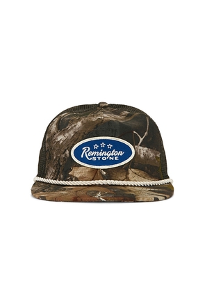 Remington Stone Star Patch Hat in Army.