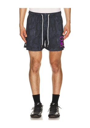 Ryoko Rain Snakeskin Shorts in Black. Size S. Also in M, L, XL/1X.