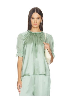 Ulla Johnson Alina Top in Mint. Size 00. Also in 0, 2, 4, 6, 8, 10, 12.