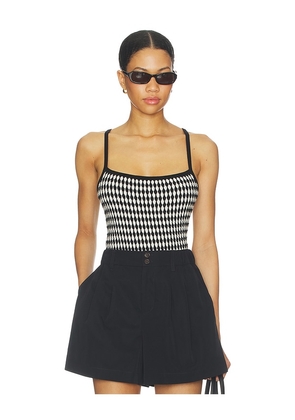 Varley Jared Knit Top in Black. Size S. Also in XXS, XS, M, L, XL.