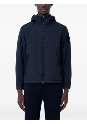 Stone Island hooded zip-up jacket - Blue