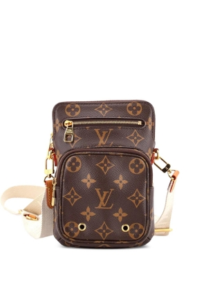 Louis Vuitton Pre-Owned Utility Phone Sleeve Bag Monogram Canvas crossbody bag - Brown