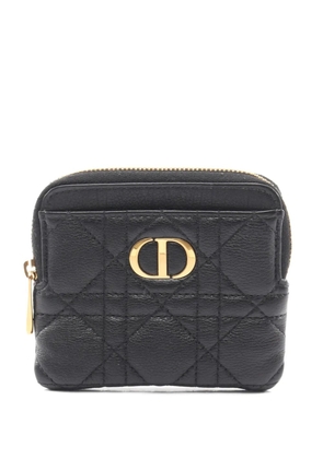 Christian Dior Pre-Owned 2010s Caro Cannage coin purse - Black