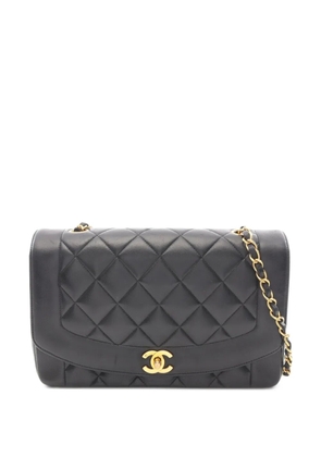 CHANEL Pre-Owned 1991-1994 Matelassé Diana shoulder bag - Black
