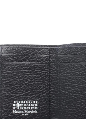 Maison Martin Margiela Pre-Owned 2020s Four-stitch tri-fold wallet - Black