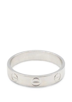Cartier 10s mini Love ring - Silver