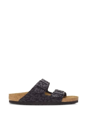 Birkenstock Arizona leopard-print slides - Black