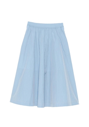 SPORT b. by agnès b. Ribstop midi skirt - Blue