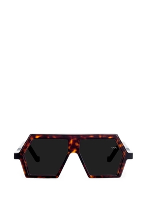 VAVA Eyewear geometric-frame sunglasses - Brown
