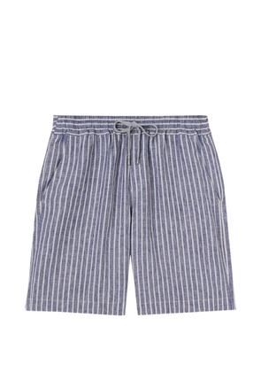 Fedeli Alfa striped shorts - Blue