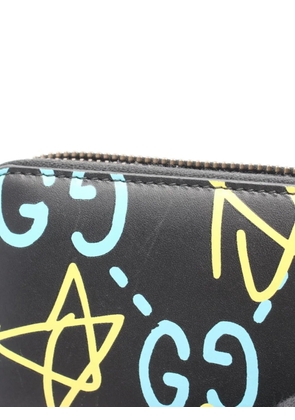 Gucci Pre-Owned 2010s Ghost leather coin purse - Black