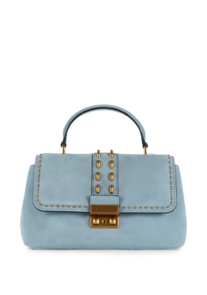 Michael Kors Tribeca stud-embellished shoulder bag - Blue